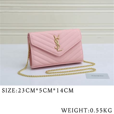 ysl bolsa rosa|bolsa ysl original.